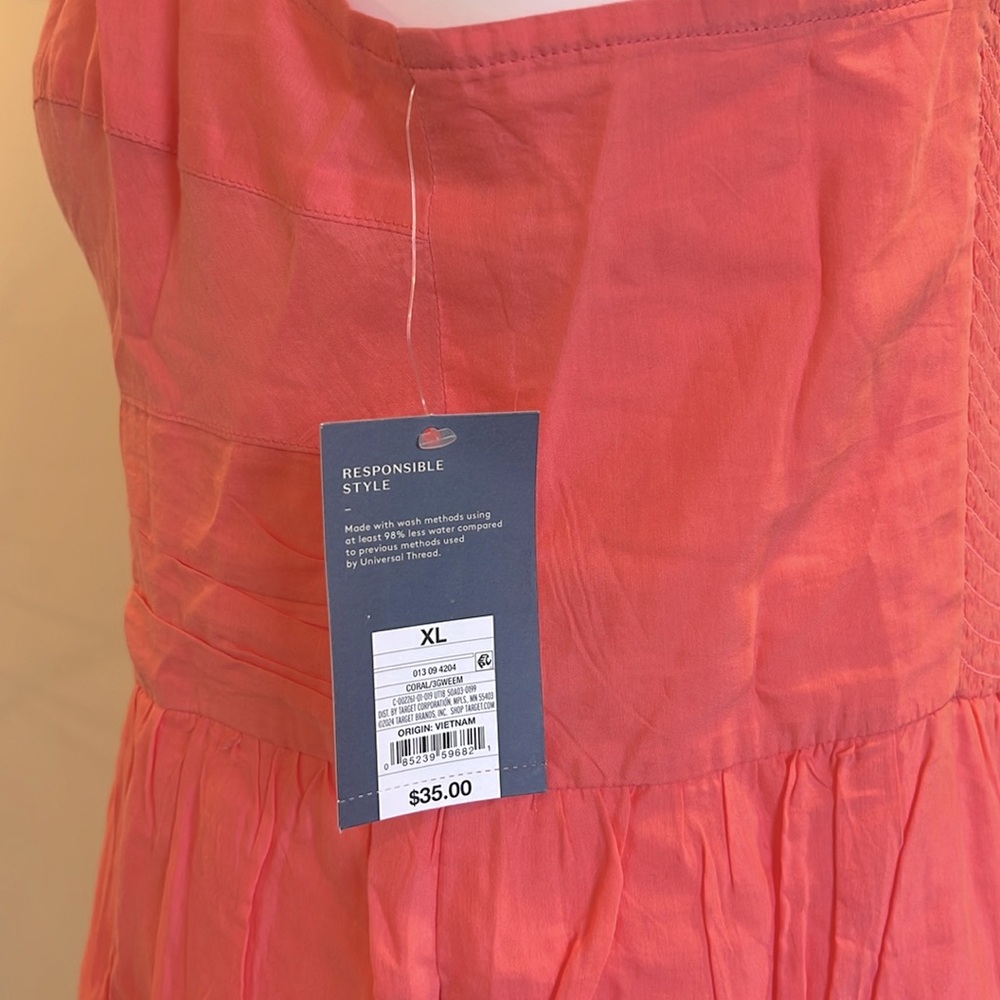 Universal Thread Women’s Elegant Pink Sleeveless Dress. - Picture 6 of 13